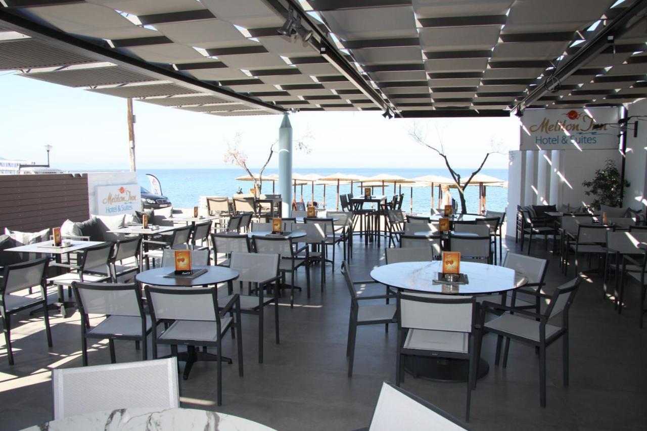 Meliton Inn Hotel & Suites By The Beach Neos Marmaras Exterior foto